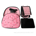 Plastic Foldable Cat Dog Pet Travel Tote Carriers